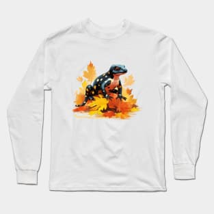 Fire Salamander Long Sleeve T-Shirt